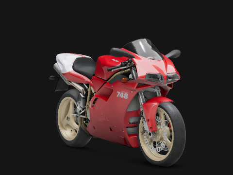 Ducati 748 1998 - RIDE 5 motorcycle from Ducati