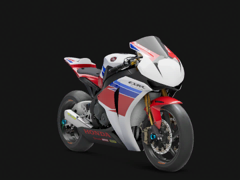 Honda CBR 1000RR Fireblade RM 2008 - RIDE 5 motorcycle from Honda