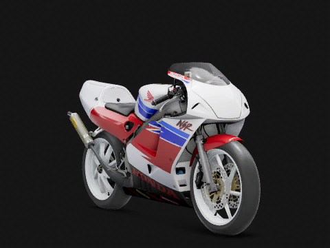 Honda NSR 250R RM 1995 - RIDE 5 motorcycle from Honda