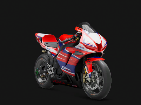 Honda CBR 600RR HRC RM 2021 - RIDE 5 motorcycle from Honda