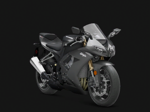 Kawasaki Ninja ZX 10R 2008 - RIDE 5 motorcycle from Kawasaki