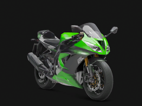 Kawasaki Ninja ZX 6R 636 2014 - RIDE 5 motorcycle from Kawasaki