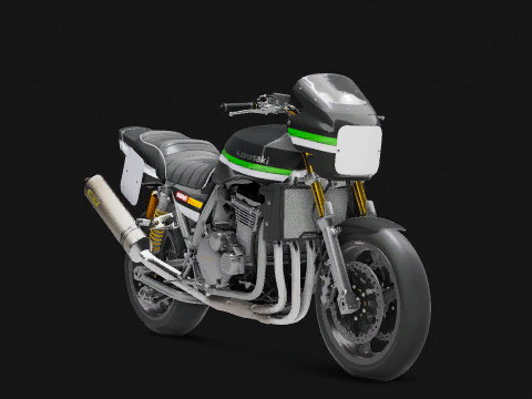 Kawasaki ZRX1200 R RM 2006 - RIDE 5 motorcycle from Kawasaki