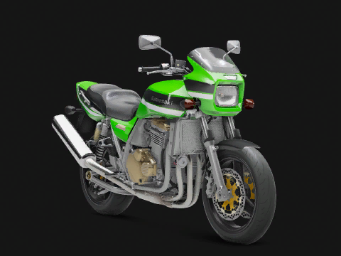 Kawasaki ZRX1200 R 2006 - RIDE 5 motorcycle from Kawasaki