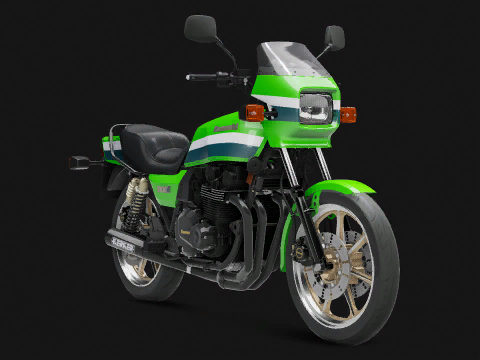 Kawasaki KZ1000R 1982 - RIDE 5 motorcycle from Kawasaki