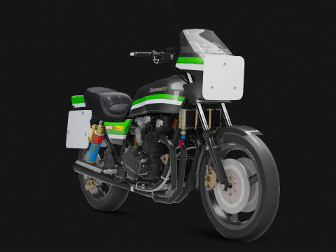 Kawasaki KZ1000R RM 1982 - RIDE 5 motorcycle from Kawasaki
