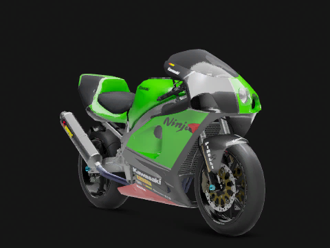 Kawasaki ZX 7RR EM 1996 1996