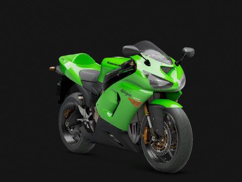 Kawasaki Ninja ZX 6R 2005 - RIDE 5 motorcycle from Kawasaki