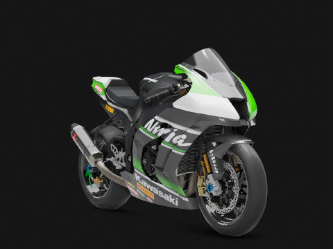 Kawasaki Ninja ZX 10RR RM 2019 - RIDE 5 motorcycle from Kawasaki
