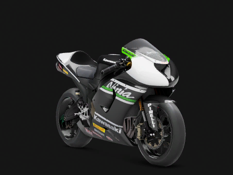 Kawasaki Ninja ZX 6R RM 2005 2005
