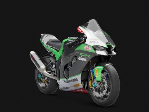 Kawasaki Ninja ZX 10RR EM 2021 - RIDE 5 motorcycle from Kawasaki