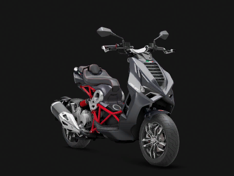Italjet Dragster 200 CC 2022 - RIDE 5 motorcycle from Italjet