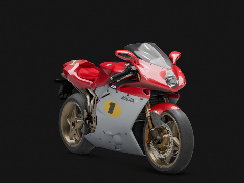 MV-Agusta F4 1000S 2006 - RIDE 5 motorcycle from MV-Agusta
