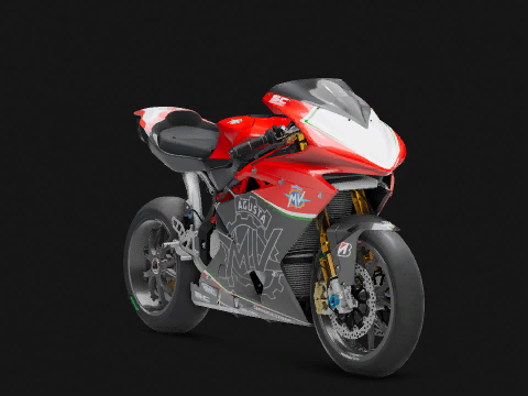 MV-Agusta F4 RM 2019 - RIDE 5 motorcycle from MV-Agusta