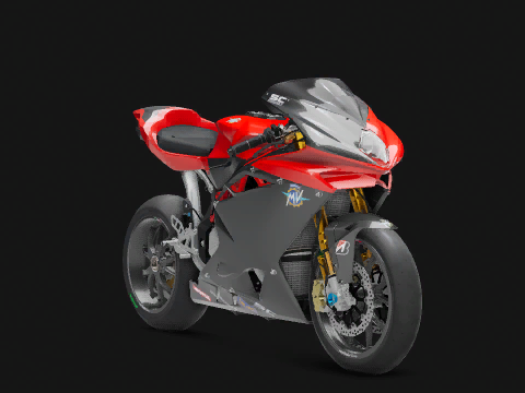 MV-Agusta F4 EM 2019 - RIDE 5 motorcycle from MV-Agusta