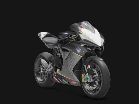 MV-Agusta F3 675 RM 2019 - RIDE 5 motorcycle from MV-Agusta