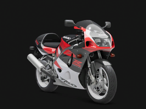 Suzuki GSX R 750 SRAD 1998 - RIDE 5 motorcycle from Suzuki