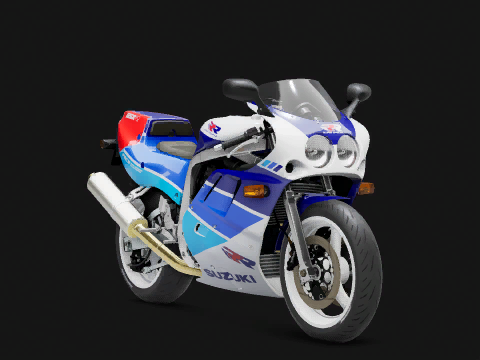 Suzuki GSX R 750RR LE 1989 - RIDE 5 motorcycle from Suzuki
