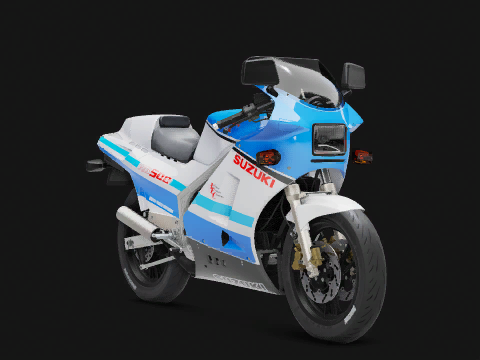 Suzuki RG 500 1987 - RIDE 5 motorcycle from Suzuki