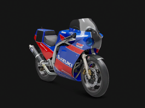 Suzuki GSX R 750 EM 1985 - RIDE 5 motorcycle from Suzuki