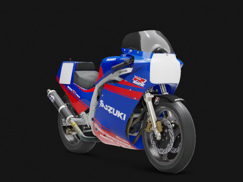 Suzuki GSX R 750 RM 1985 - RIDE 5 motorcycle from Suzuki