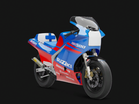 Suzuki RG 500 RM 1987 - RIDE 5 motorcycle from Suzuki