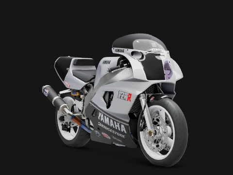 Yamaha FZR 750 R OW 01 EM 1989 1989
