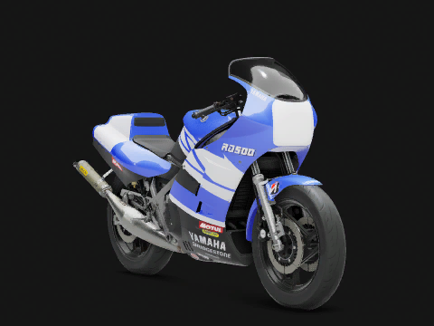 Yamaha RD 500LC RM 1985 - RIDE 5 motorcycle from Yamaha