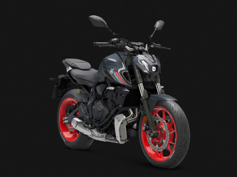 Yamaha MT07 2020 2021 - RIDE 5 motorcycle from Yamaha